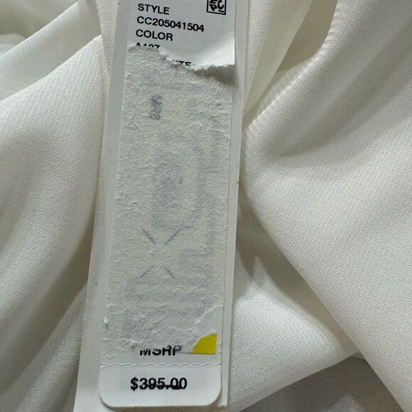 Alice + Olivia‎ Silk-Blend Voile Babydoll Dress Long Sleeve  Small - Picture 14 of 14